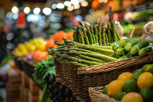 綠意盎然，健康之選 探索蘆筍的攝影美學(xué)與廣告應(yīng)用